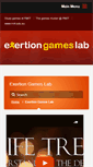 Mobile Screenshot of exertiongameslab.org